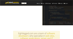 Desktop Screenshot of eightlegged.com